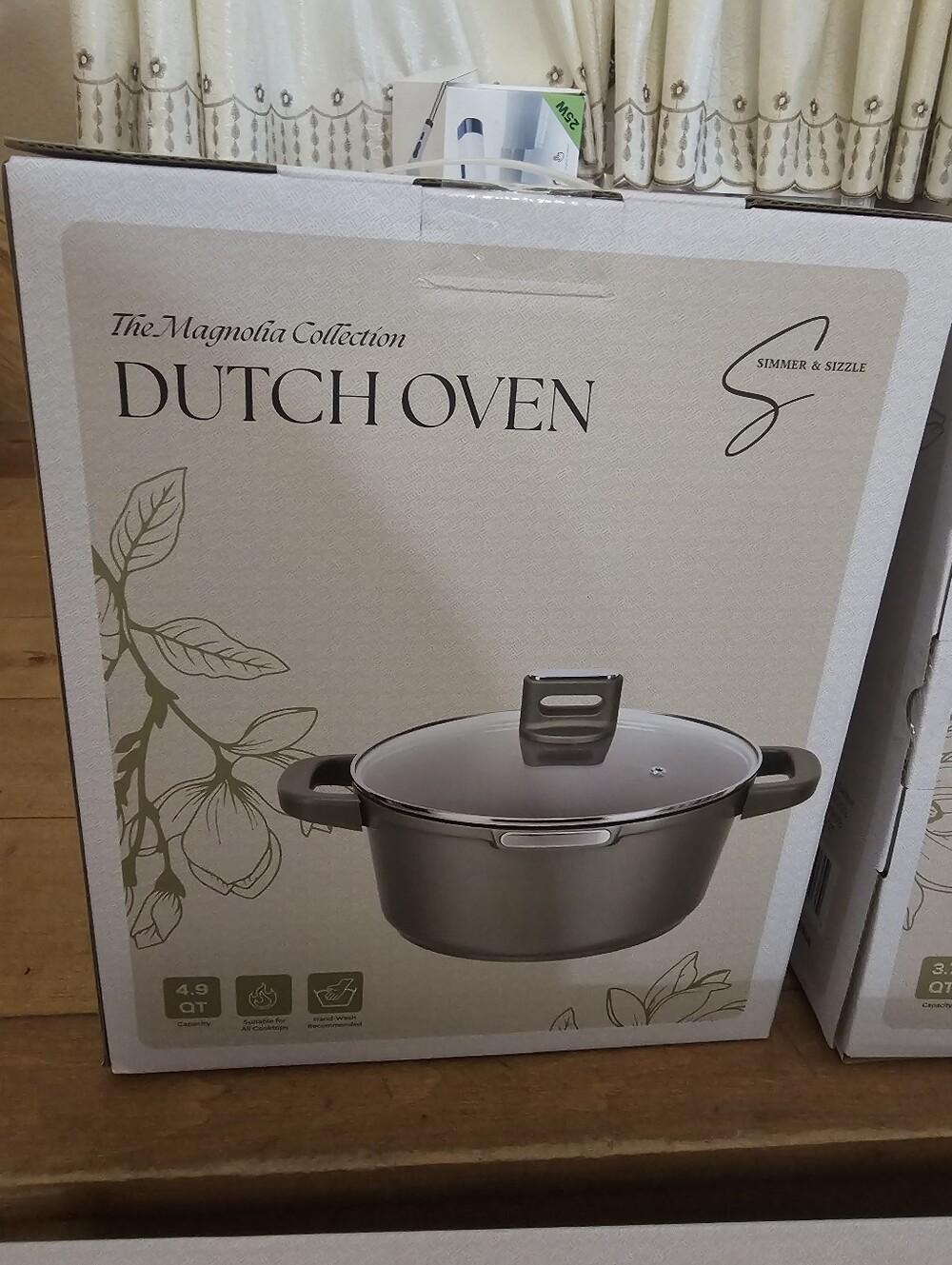 New Magnolia Collection 4.9 Quart Dutch Oven-SET ON MY PAGE